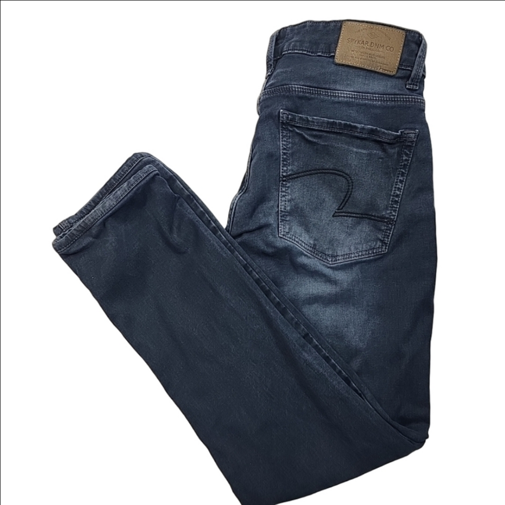 DNM Co SPYKAR JEANS 32x32 Men's Skinny Slim Narrow Leg Blue Stretch